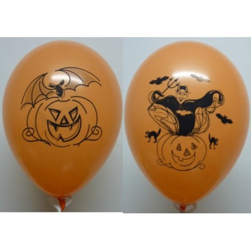 Balóniky detské s potlačou - Balón Halloween