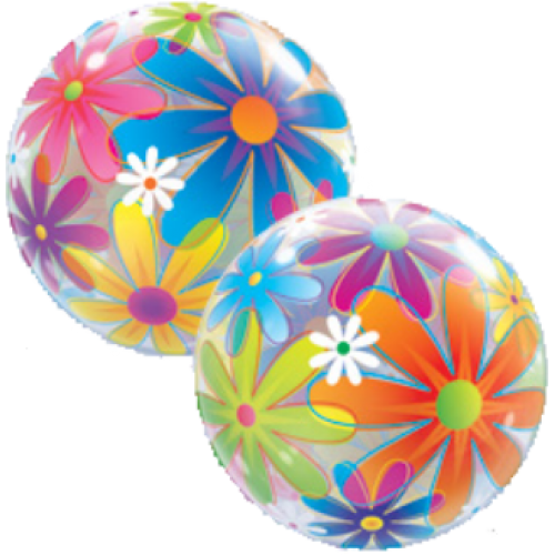 Q Bubbles Fanciful Flower