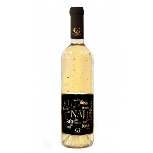 0,75 L Gold Cuvee - Biele so zlatými lupenmi 23 karát Najlepší šéf