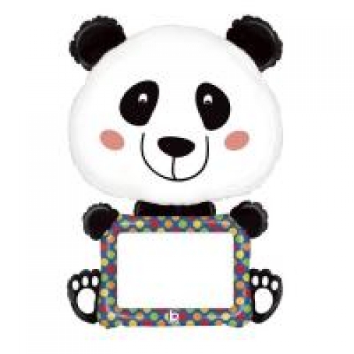 Balón Panda na písanie 71-91 cm héliový