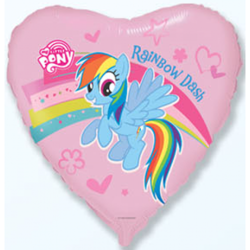 Balón My Little Pony Dúha