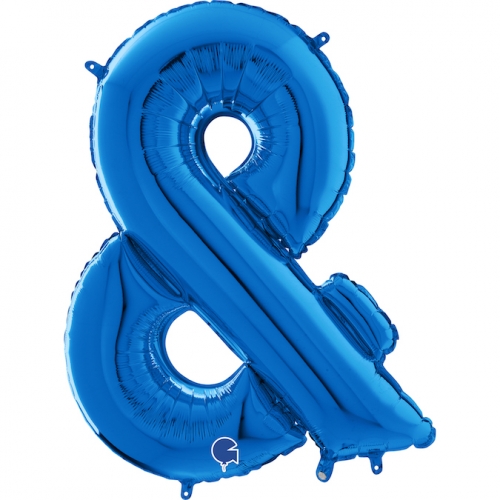 Balón symbol & modré 66 cm