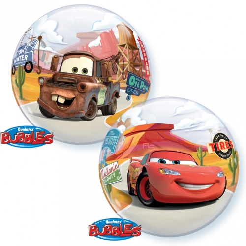 Balón Q Bubbles McQueen & Matter