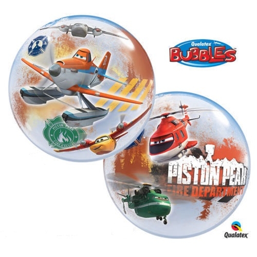 Balón Q Bubbles Planes Fire & Rescue