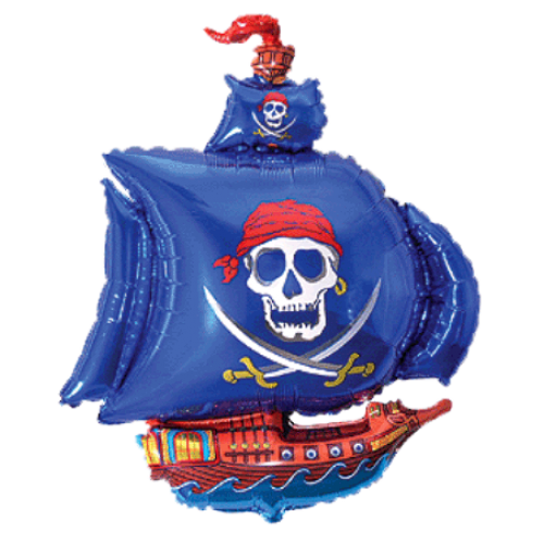 Balón Pirátska loď
