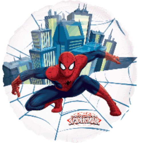 Balón Spiderman kruh
