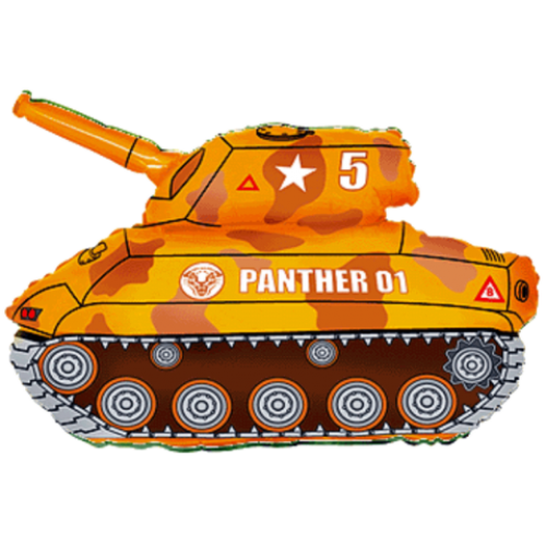 Balón Tank Hnedý