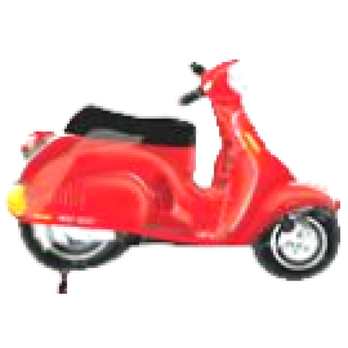 Balón Vespa červená