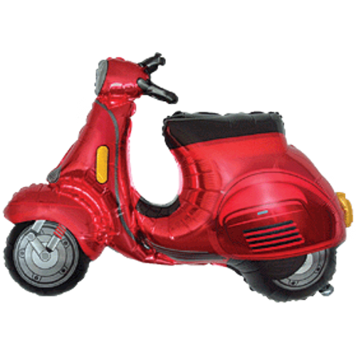 Balón Vespa červená