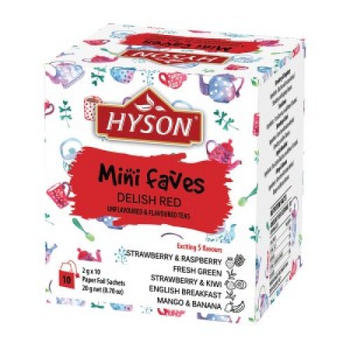 Hyson Delish Red 20g (10 porcií x 2g)