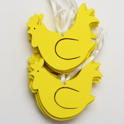Sliepka eva záves 8x6,5x0,5cm žltá