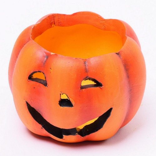 Tekvica úsmev obal 8,5x8,5x6,2 cm