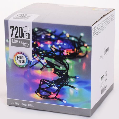 Led svetielka /720/ multi,ind/out - Vianočné osvetlenie
