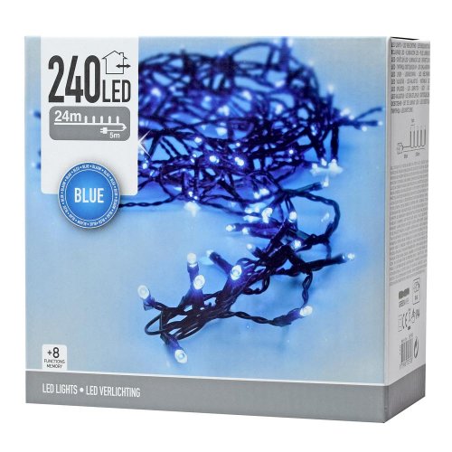 Led reťaz vian. 240 modrá /ax8406640