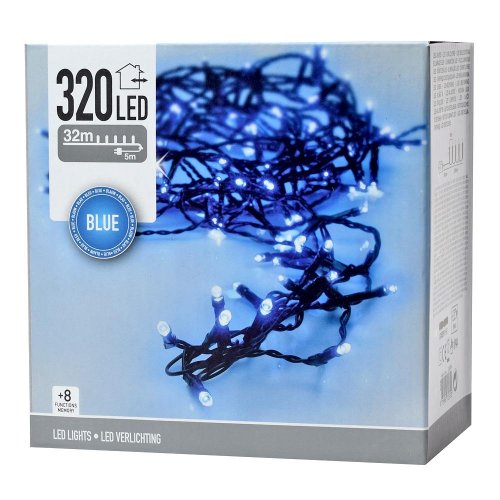 Led reťaz vian. 320 modrá /ax8406650