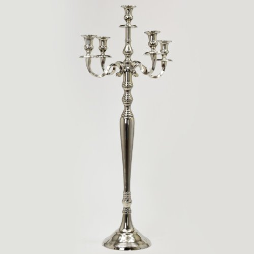 Svietnik ALUMINIUM  5 ramien 60 cm