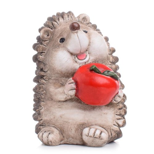 Ježko s jabĺčkom poly 10*10.5*14