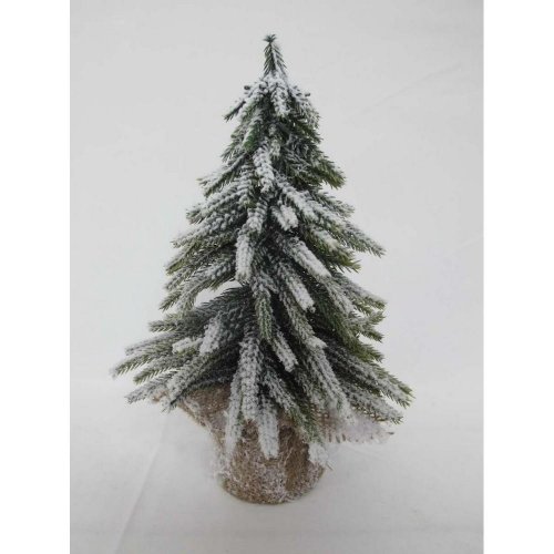 Umelý stromček v jute osnež.27cm