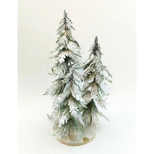 Umelé stromčeky na stojane osnež.  50cm