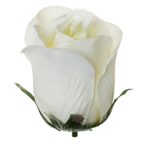 Hlava ruža krém p:6cm