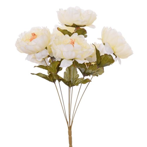 Kytica pivonia krém 45cm