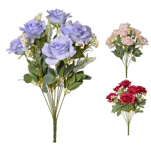Kytica ruža mix3 50cm