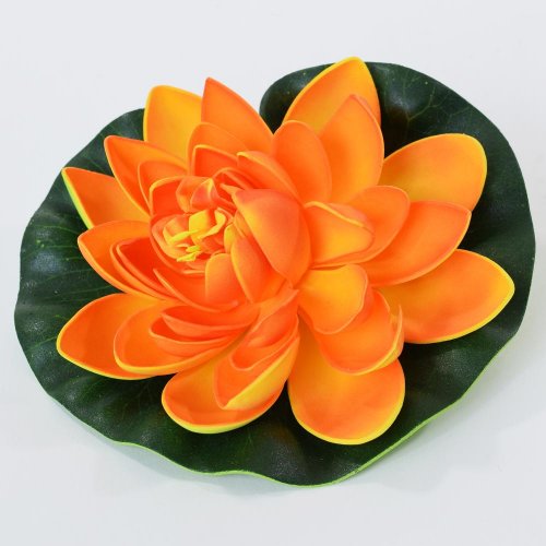 Hlava lekno do jazierka oranž.18cm