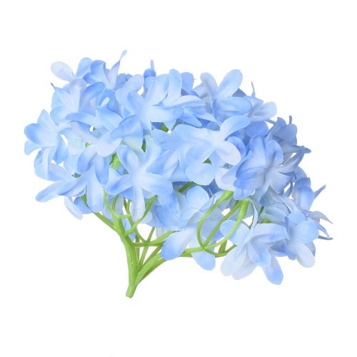 Hlava hortenzia modrá p:12cm bal:12ks