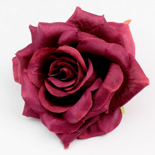 Hlava ruža červená p:9cm bal:24ks