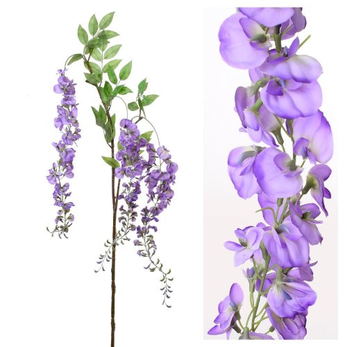 Konár wistéria fialový 100cm