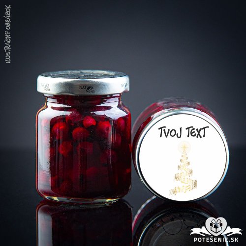 Pečený čaj k Vianociam - vianočný stromček so zvončekom