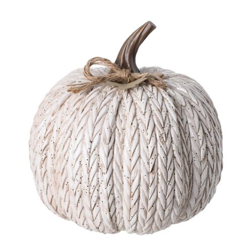 Tekvica biela poly 20*20*23cm