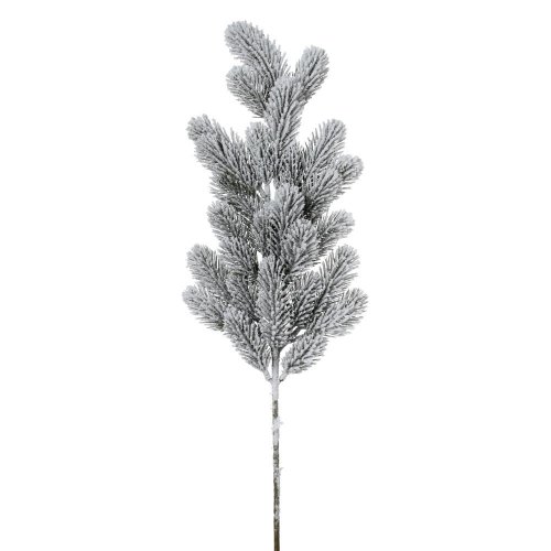 Konár čečina 64cm osnežený - Umelé kvety