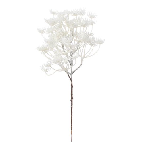Konár trachelium 35cm biely
