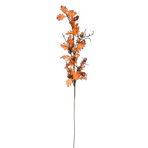 Vetvička dub so žaluďmi or/hn 78cm - Jesenné dekorácie