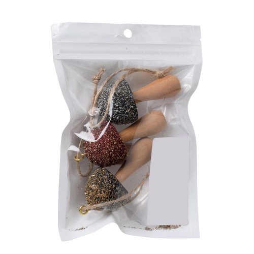 Záves hríb mix farba drevo s/3 6x3x3cm