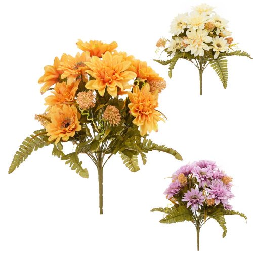 Kytica gerbera dahlia mix 3f 39cm