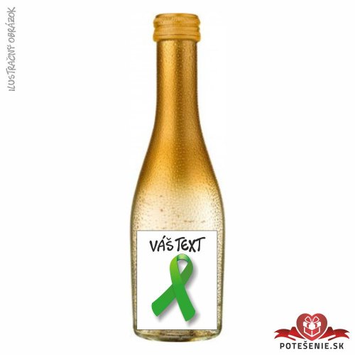 Šumivé víno so zlatom na stužkovú 3