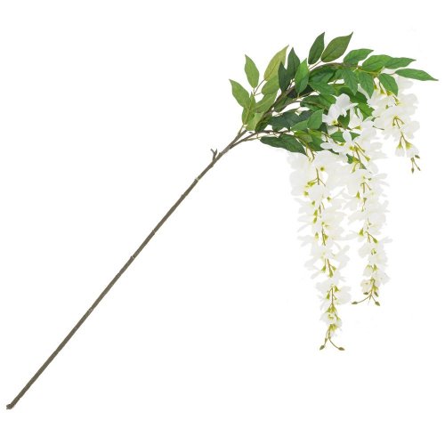 Konár vistéria viackvetá x3 krém 112cm