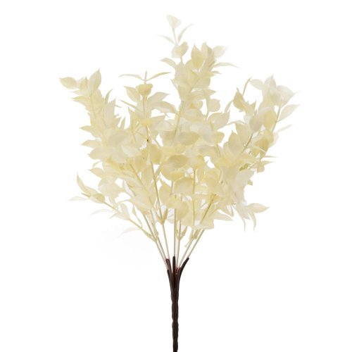 Zeleň drob. lístky krémové 33cm