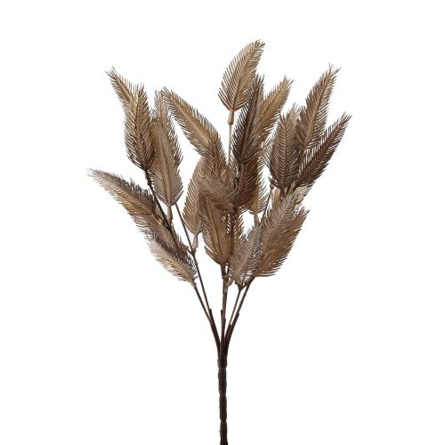 Zeleň trávy tm. hnedá 34cm - Umelé kvety