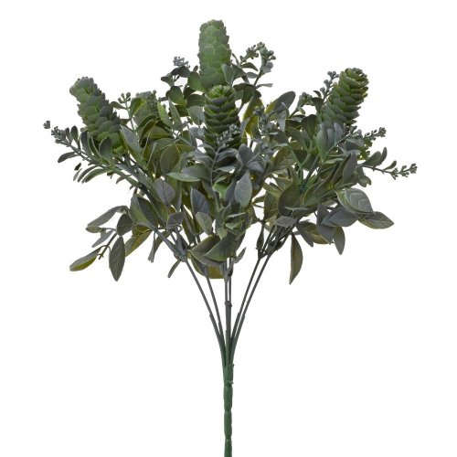 Zeleň sukulent zel-modrý, drob. lístky 33cm