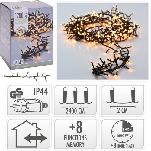 Led1200 svetielka micro 24m /elek./ww/ out,ind/timer/8fun//ax8560150
