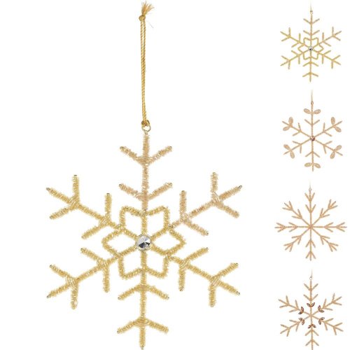 Vločka sneh záves 21cm //a72100020 - Vianočné dekorácie a ozdoby
