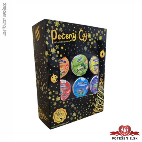 Vianočné darčekové balenie - 12 ks Pečený čaj