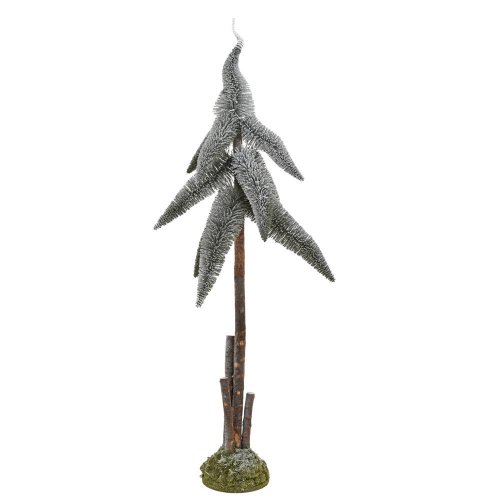 Strom na pni, zel/bie, drevo 160*45cm