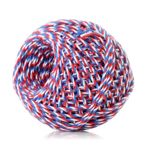 Špagát bavlna 40g, 1,25mm 74x9 tex/63m trikolora