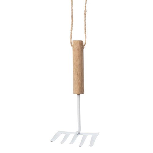 Záves hrabličky bie/nat plech 4*4*9cm