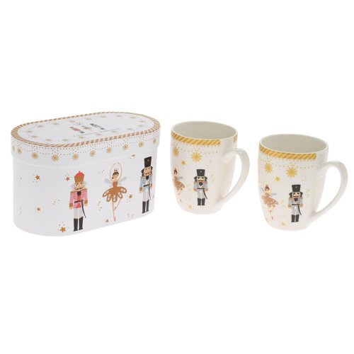 Šálka s/2 balerína vian darč balerína christmas ballerina - Umelé kvety