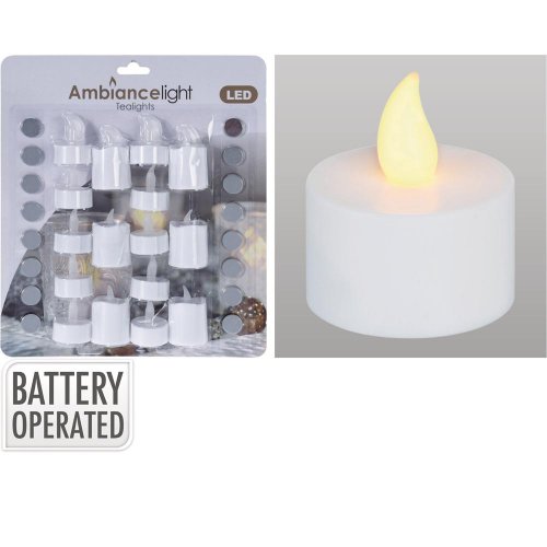 Čajová sviečka s led s/16 /2rozm./bat.1xcr2032 3v//ax5990300